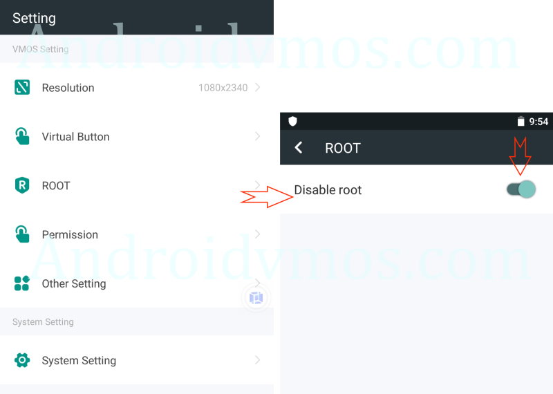 VMOS ROOT