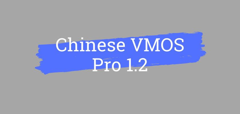 Chinese VMOS Pro 1.2